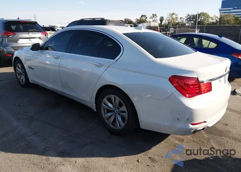 2012 BMW 740I from USA, damaged, VIN WBAKA4C59CDS99115